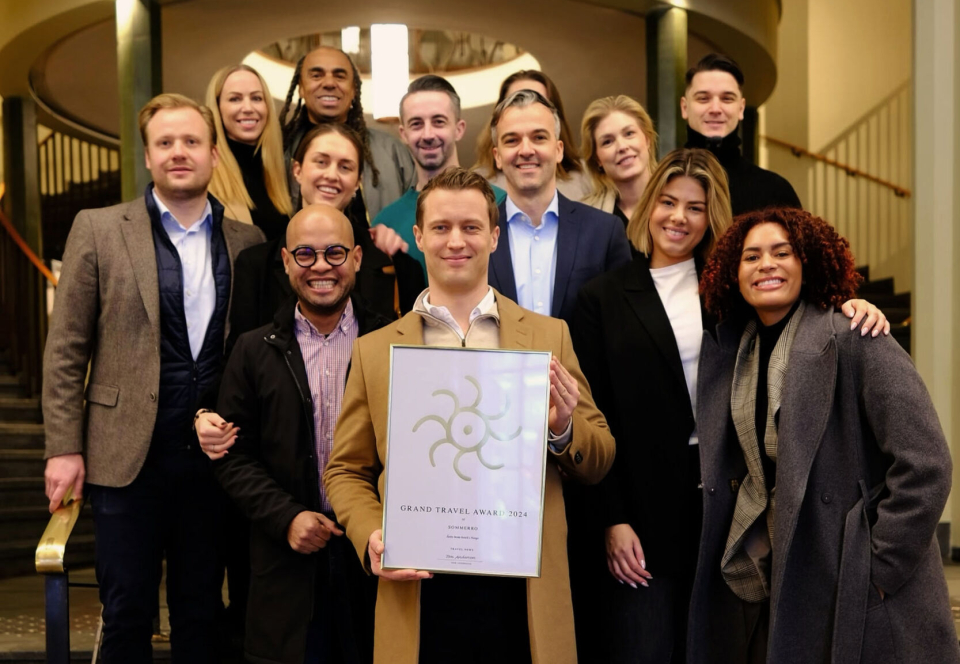 Ikke rart denne gjengen på Sommerro kunne slippe jubelen løs. Hotellet på Frogner i Oslo ble kåret til Norges beste hotell under Grand Travel Awards.