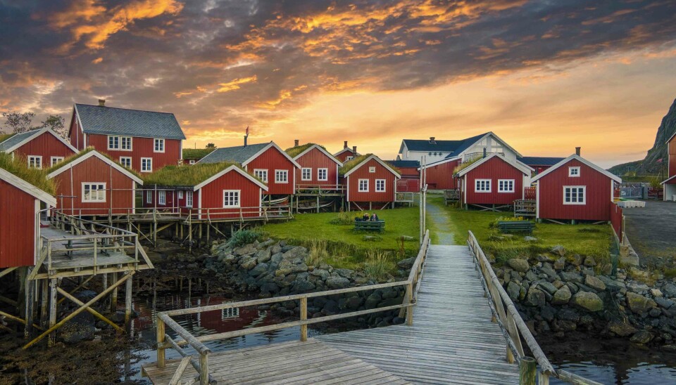 I flotte Lofoten lokker dette vakre overnattingsstedet.