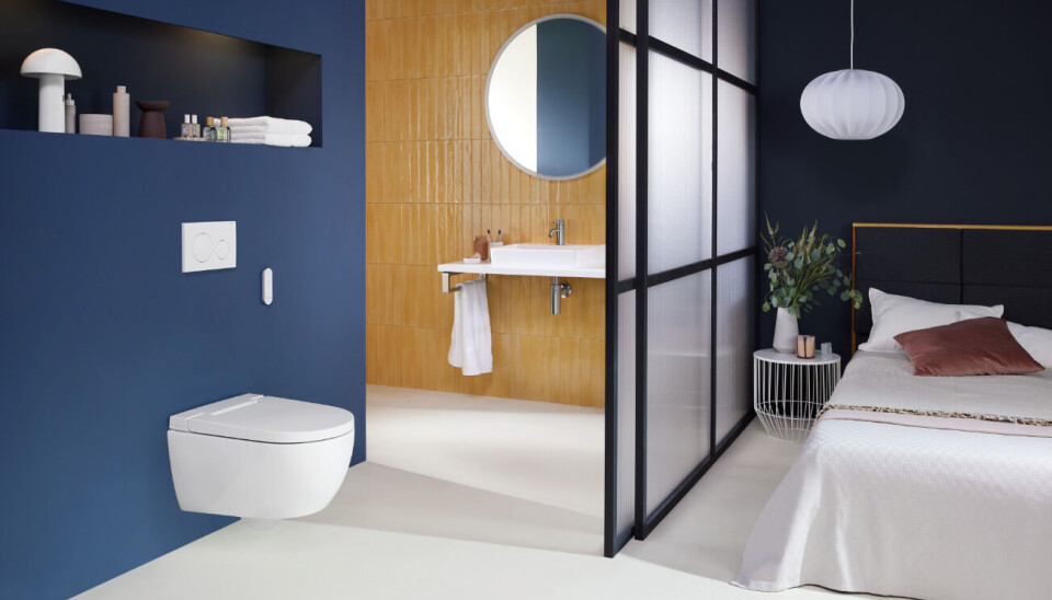 Slik ser produsenten for seg at det nye produktet vil se ut på et hotellrom.