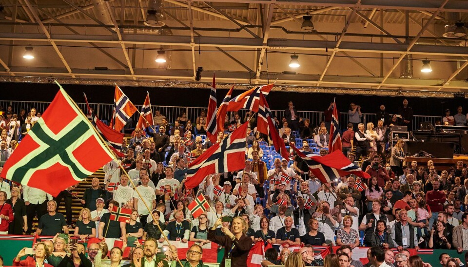 Trondheim Spektrum er fylt av ivrig publikum og Europas beste kokker de nærmeste dagene.