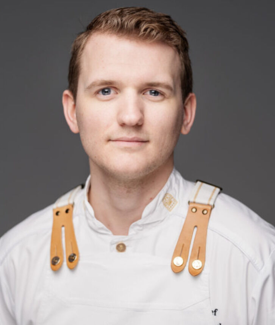 Håvard Werkland gjorde en solid innsats med flagget på brystet