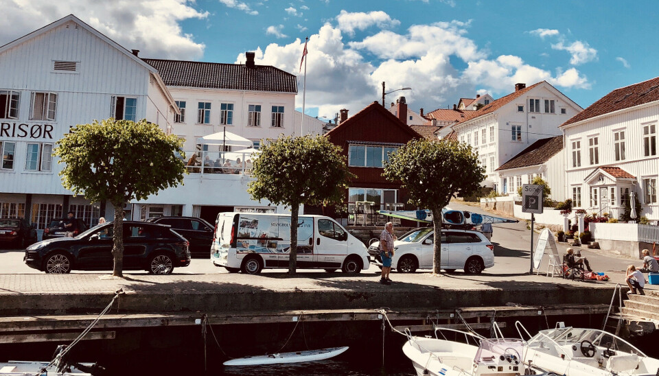FAMILIEEID: Foreldrene til Tina driver Risør Hotell
