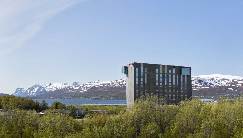 FØRST: Moxy Tromsø er det første hotellet i Nord-Norge som oppnår en BREEAM-sertifisering for nybygg.