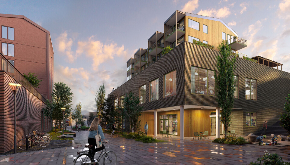 FERDIG NESTE VÅR: Thons nye partnerhotell skal stå klart 29. april 2025.
