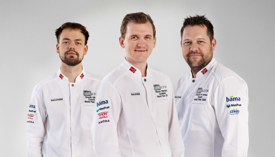 Team Norway 2025: F.v. Grunde Gillund (commi), Håvard Werkland (kandidat), Christopher
Davidsen (coach)